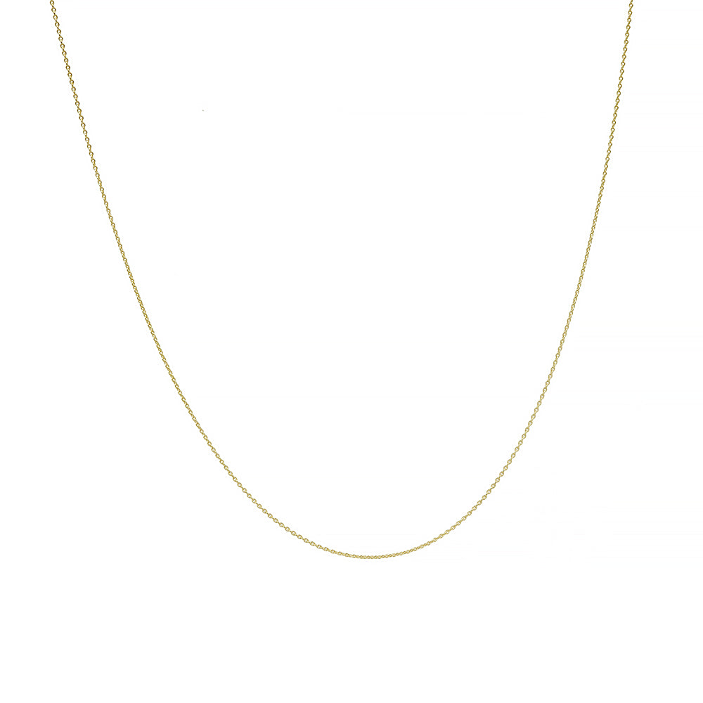 Small Mighty 14k yellow gold necklace