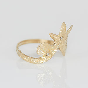 mermaid's crown diamond ring