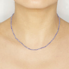 Load image into Gallery viewer, Tanzanite bead 14k necklace
